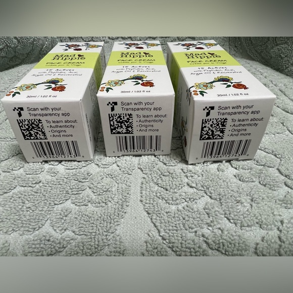 💔SOLD💔 3 Mad Hippie Face Cream Age-Defying Wrinkle Cream Hydrating Moisturizer - Picture 3 of 5